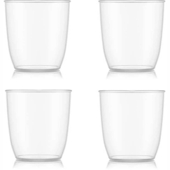 Bodum Kvadrant glāzes 0.2L 4 gab.