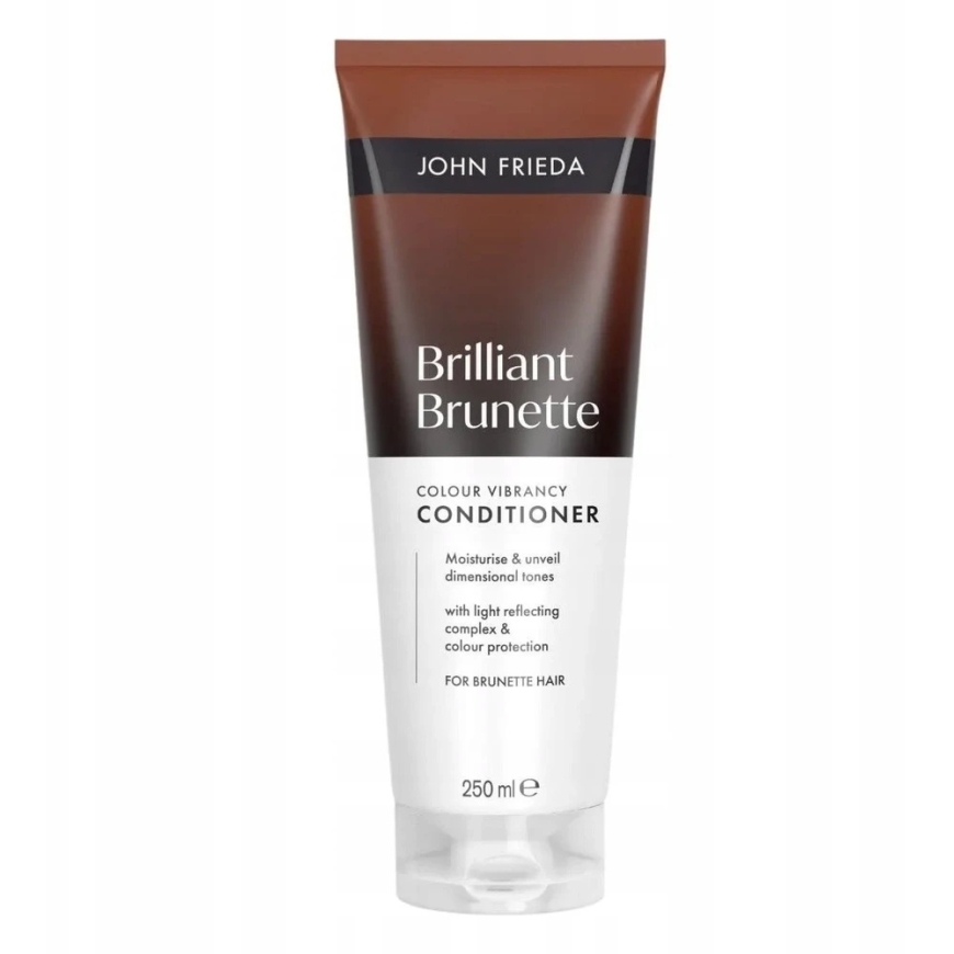 John Frieda Vibrancy Brunette spīduma uzlabojošs kondicionieris, 250 ml – 2