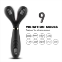 B Series Joy B Series Joy Double Vibrator, Massager, Stimulator, 9 Modes, 19 cm B Series Joy B Series Joy Double Vibrator, Massager, Stimulator, 9 Modes, 19 cm