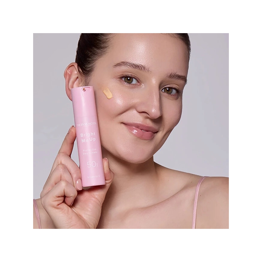 „Dermacol Bright Me Up“ saules aizsargkrēms dienas krēms SPF 50, 50 ml – 2