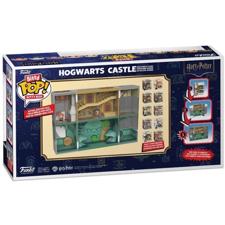 Funko Hogwarts Castle Bitty POP kastes komplekts Harry Potter
