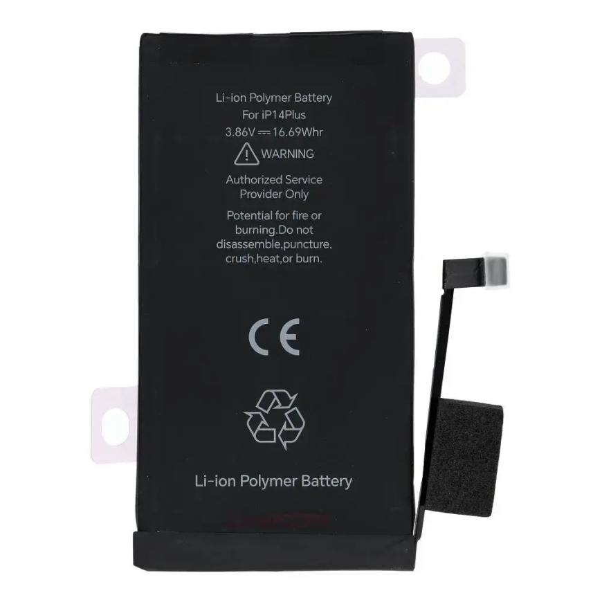 JCID diagnozuojama baterija iPhone 14 Plus 4325 mAh (standartinė talpa) – 2