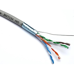 Excel 100-216 Cat5 F/UTP Cable (PVC, ECA, gray, reel 305m)