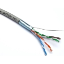 Kabelis ryšio Excel 100-216 Cat5 F/UTP (PVC, ECA, pilkas, ritė 305m.) Kabelis ryšio Excel 100-216 Cat5 F/UTP (PVC, ECA, pilkas, ritė 305m.)