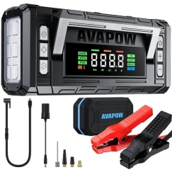 AVAPOW DE AVAPOW TM18 2in1 käivitusakuna ja kompressor 37Wh
