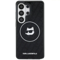 Karl Lagerfeld IML Toistuva Choupette puhelintelin magSafe-tuella Samsung Galaxy S26 Ultra (S948) musta