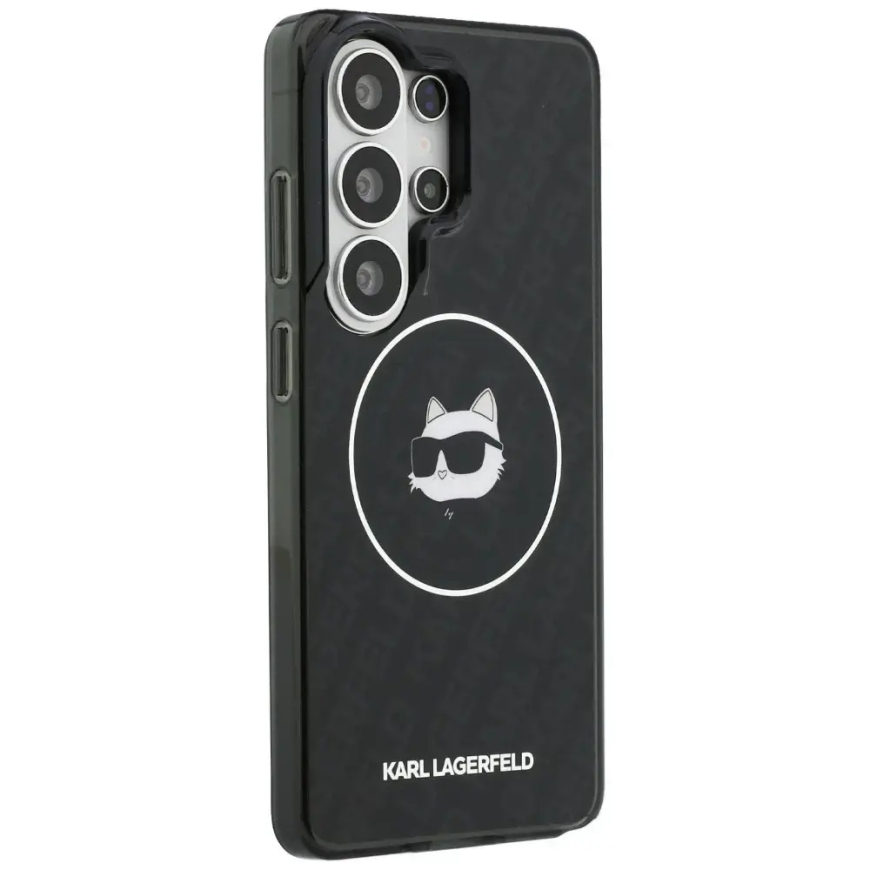 Karl Lagerfeld IML Repeated Choupette phone case with MagSafe support for Samsung Galaxy S26 Ultra (S948) black – 4