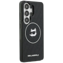 Karl Lagerfeld IML Toistuva Choupette puhelintelin magSafe-tuella Samsung Galaxy S26 Ultra (S948) musta