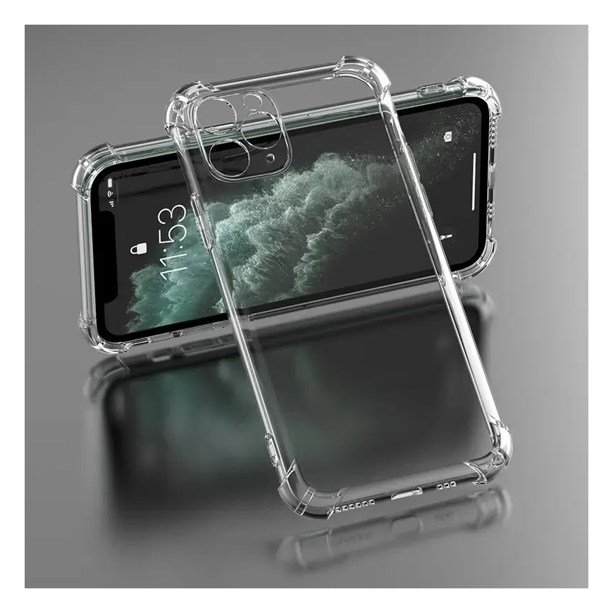 Anti Shock 1.5mm telefoni ümbris iPhone 12 Mini läbipaistev – 2
