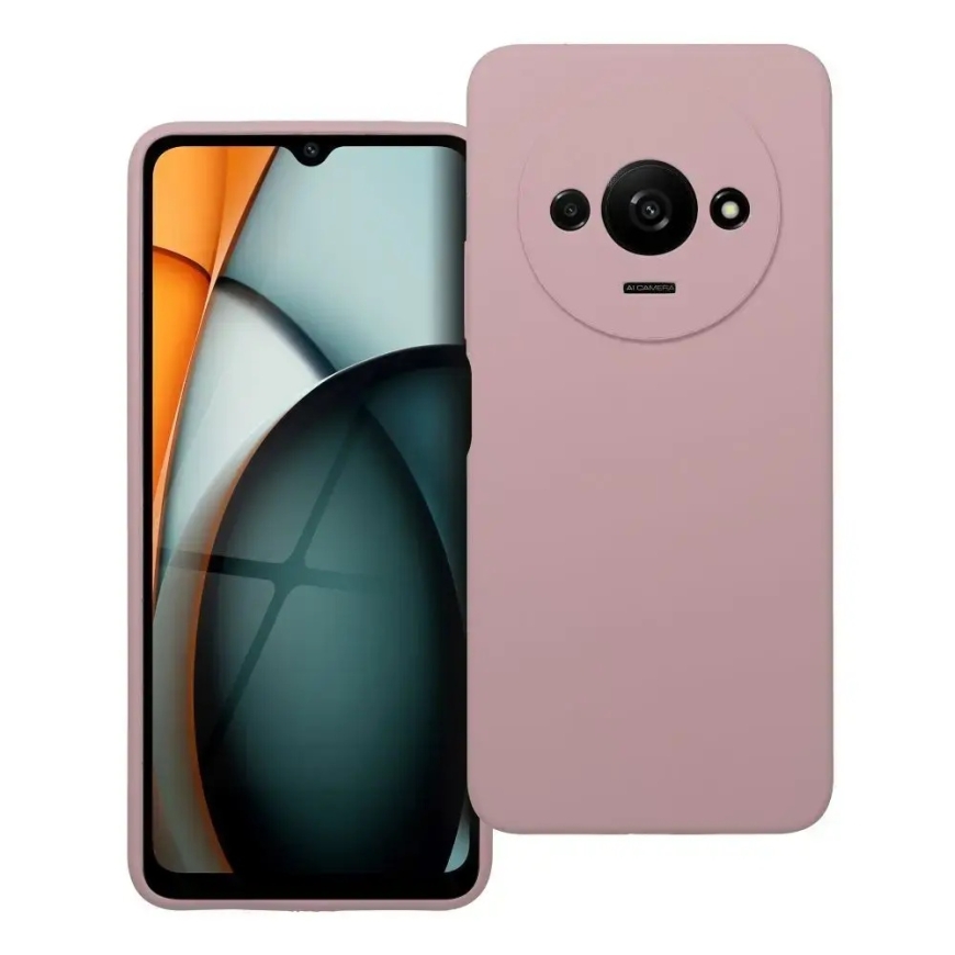 Silikoonkaitse 2mm XIAOMI REDMI A3 4G sandroosa