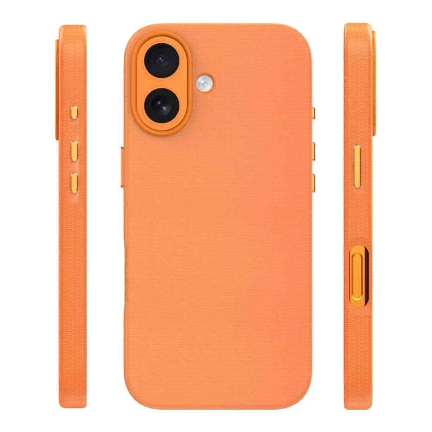Etteri Elegant Mag telefoni ümbris MagSafe toega iPhone 17 oranž – 2