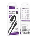 HOCO X120 duomenų perdavimo ir įkrovimo laidas | USB-C į USB-C | PD, QC 3.0 | 60W | 1m | juodas HOCO X120 duomenų perdavimo ir įkrovimo laidas | USB-C į USB-C | PD, QC 3.0 | 60W | 1m | juodas