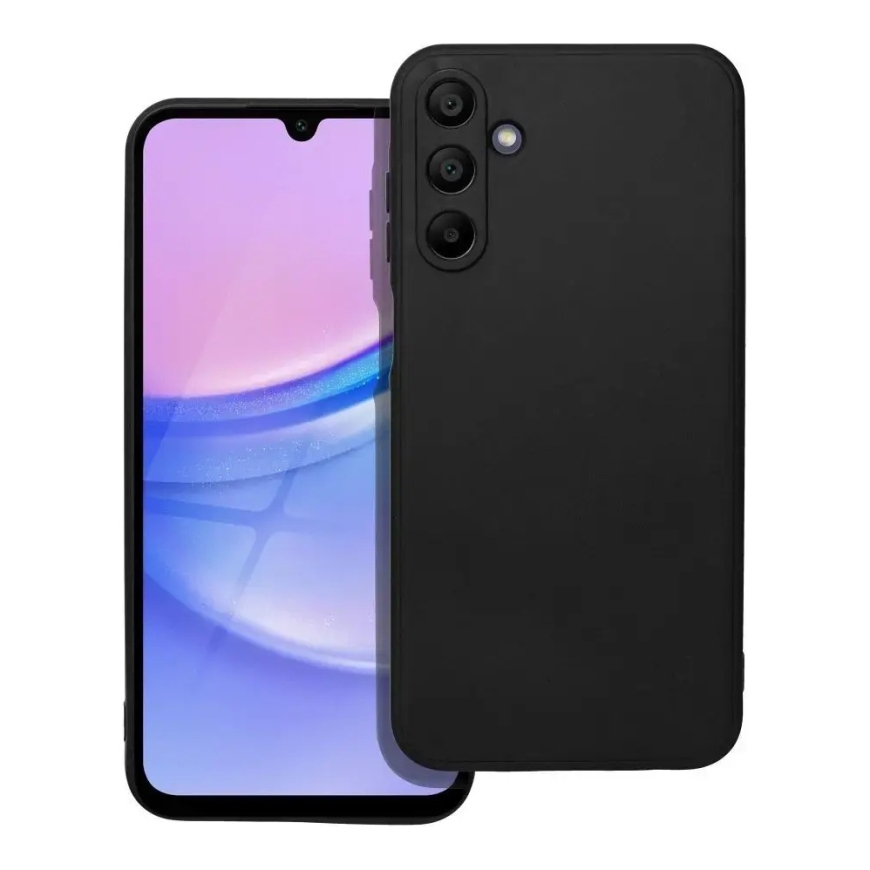 Soft maciņš telefonam Samsung Galaxy A15 5G | A15 4G melns
