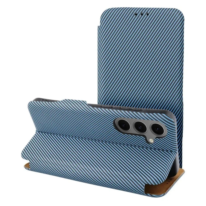 FOLIO Side Magnet raamatutüüpi telefoni ümbris Samsung Galaxy S25+ (S936) sinine