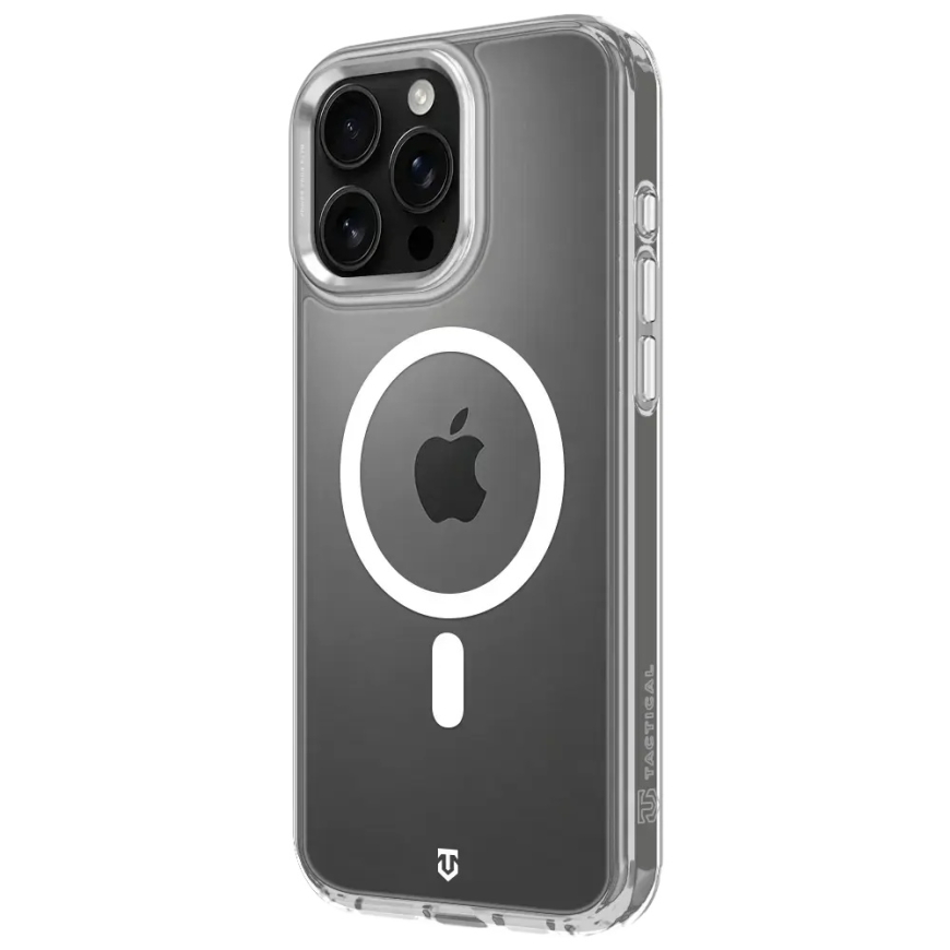 Tactical MagForce 2.0 maciņš ar MagSafe atbalstu telefonam iPhone 16 Pro Max sudraba krāsā