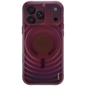 UNIQ Coehl Vela ümbris iPhone 18 Pro Max / 17 Pro Max magnetse laadimisega burgundia UNIQ Coehl Vela ümbris iPhone 18 Pro Max / 17 Pro Max magnetse laadimisega burgundia