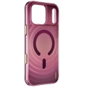 UNIQ Coehl Vela -kuori iPhone 18 Pro Max / 17 Pro Max magneettisen latauksen kanssa burgundinpunainen UNIQ Coehl Vela -kuori iPhone 18 Pro Max / 17 Pro Max magneettisen latauksen kanssa burgundinpunainen