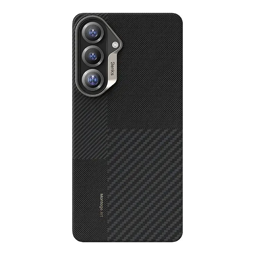 Benks Montage Magnetic Armor Air Kevlar чехол для телефона Samsung Galaxy S26 (S942) чёрный – 3