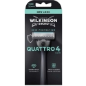 Wilkinson Quattro 4 odos apsaugos 4 ašmenų skustuvas Wilkinson Quattro 4 odos apsaugos 4 ašmenų skustuvas