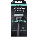 Wilkinson Quattro 4 Blade Razor with 4 Protection Blades Wilkinson Quattro 4 Blade Razor with 4 Protection Blades