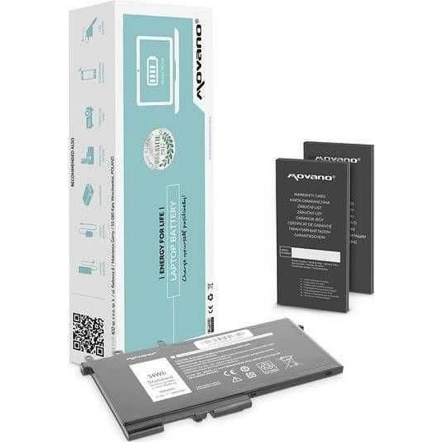Movano akuline Dell Latitude E5280, E5480, E5580