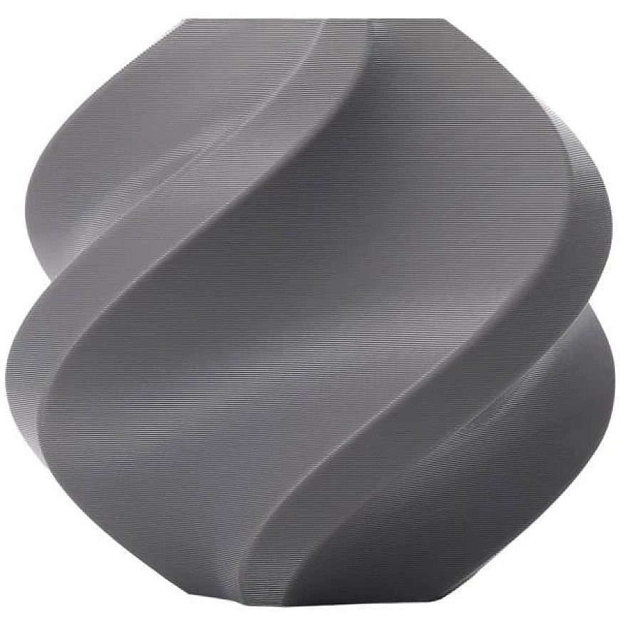 Bambu Lab PETG Basic 1,75 mm filamentti, 1kg – toimitetaan uudelleenkäytettävän kelan kanssa – harmaa