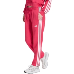 adidas Essentials 3-Stripes French Terry Cuffed Pants for Women Pink KF8339 (2XL)