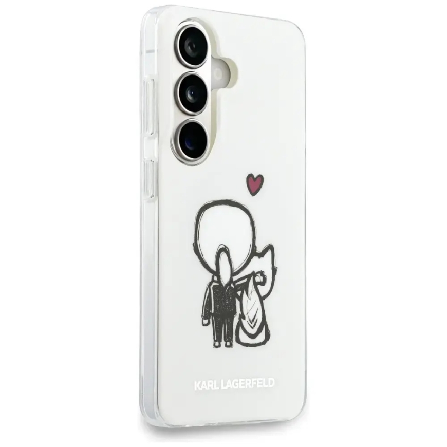 Karl Lagerfeld IML Karl&Choupette phone case with MagSafe support for Samsung Galaxy S26 (S942) transparent – 4