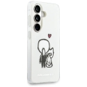 Karl Lagerfeld IML Karl&Choupette telefoni ümbris MagSafe toega Samsung Galaxy S26 (S942) läbipaistev Karl Lagerfeld IML Karl&Choupette telefoni ümbris MagSafe toega Samsung Galaxy S26 (S942) läbipaistev