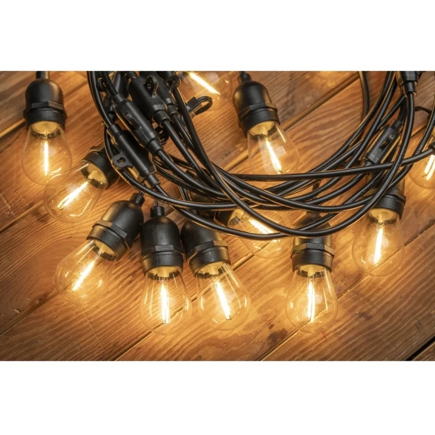 Dedra Girlanda Sodo girlianda 20 m, 20 LED lempučių, 220 V – 2