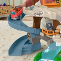 Fisher-Price Little People Lielā kalnu piedzīvojumu Trase Slidkalniņu komplekts ar figūrām un transportlīdzekli