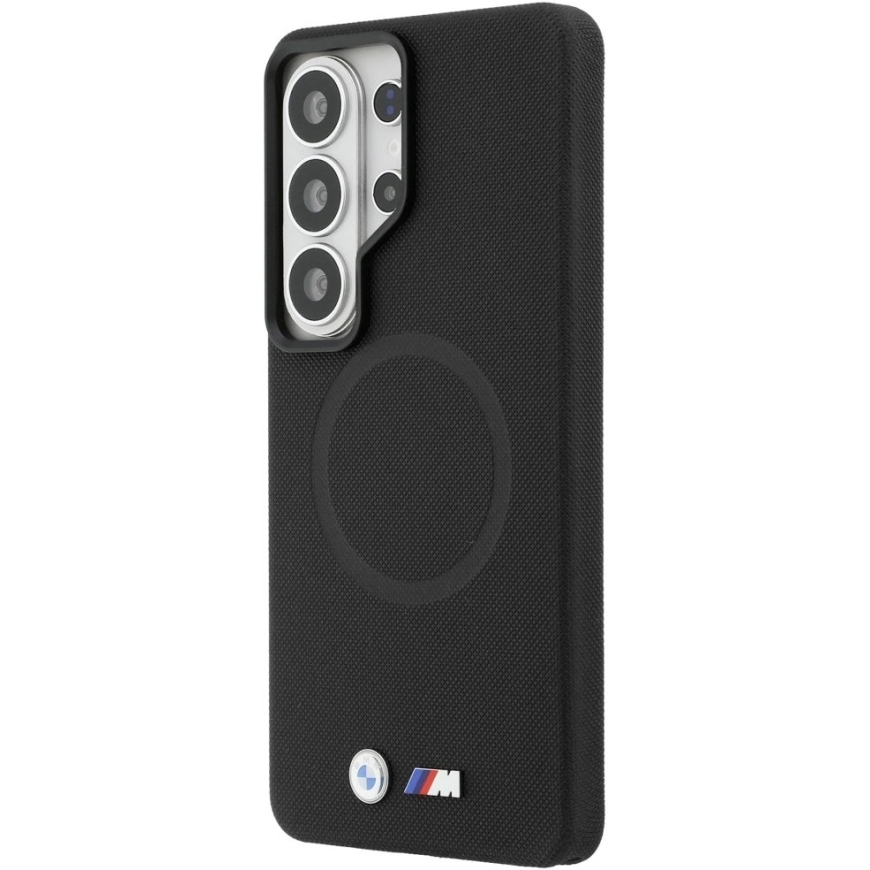 BMW M Metal Logo MagSafe Case for Samsung Galaxy S26 Ultra in Black – 3
