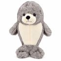 Lean Toys Pliušinis ruonis, pilkas ir baltas, 30 × 20 × 15 cm Lean Toys Pliušinis ruonis, pilkas ir baltas, 30 × 20 × 15 cm