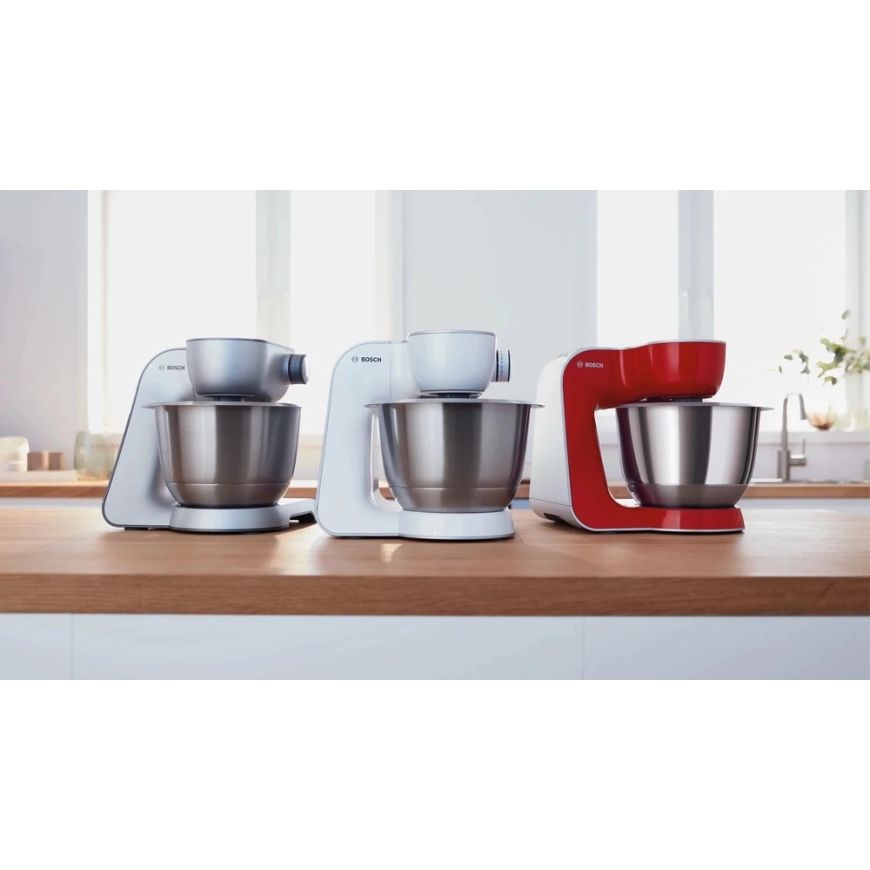Bosch MUM58210 Series 4 Köökiseade, MUM 5, 1000 W, Valge, Hõbedane – 5