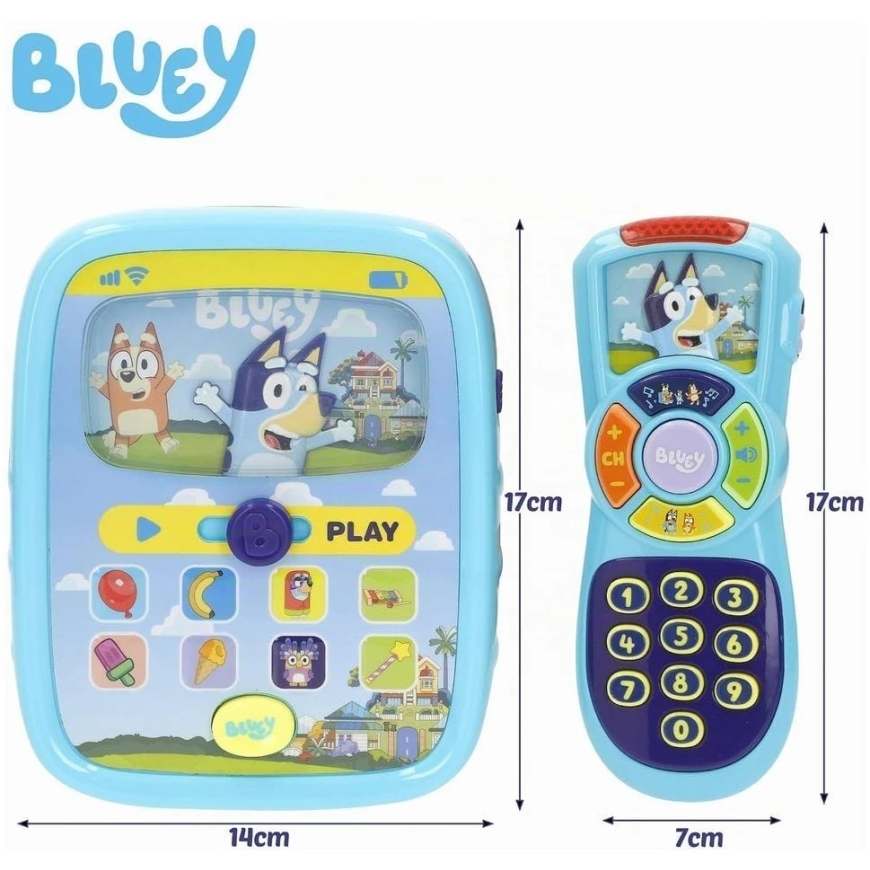 Moose Bluey aktivitāšu planšetdators + Tālvadības pults – 2