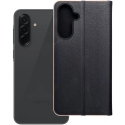 OEM LUNA Book Carbon pārklājs Samsung Galaxy A36 5G melnā krāsā