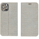 Forcell Oem LUNA Book -kuori Kulta Samsung Galaxy A52 5G:lle / A52 LTE (4G):lle / A52s 5G:lle hopeinen väri