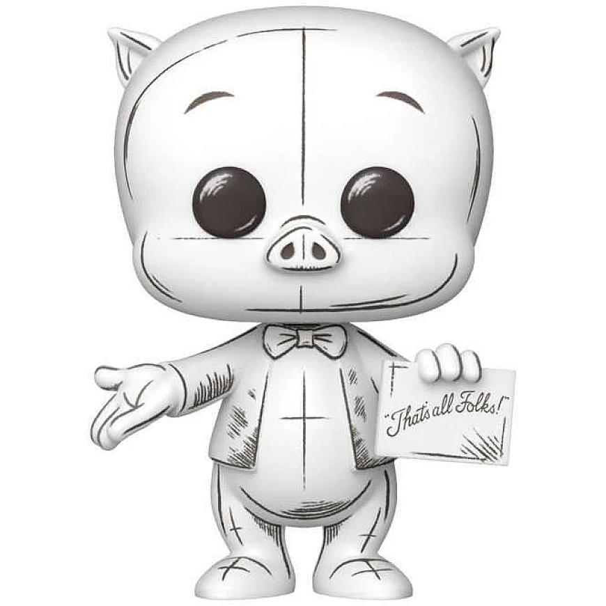 FUNKO POP! Vinyylihahmo: Looney Tunes - Porky Pig, 9 cm – 2