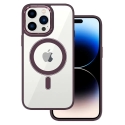 Tel Protect Magnetic Clear чехол с поддержкой MagSafe для телефона iPhone 15 Plus красный Tel Protect Magnetic Clear чехол с поддержкой MagSafe для телефона iPhone 15 Plus красный