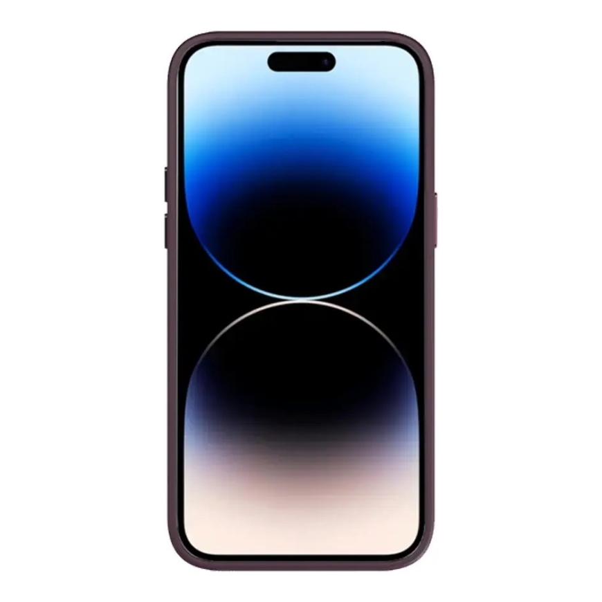 Tel Protect Magnetic Clear чехол с поддержкой MagSafe для телефона iPhone 15 Plus красный – 3
