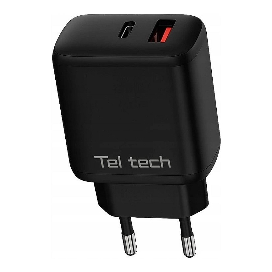 Teltech-verkko laturi GaN USB / Type-C 45W musta TCH-03 – 3