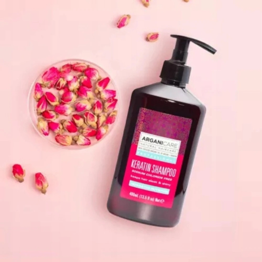 Arganicare Keratin Hiusten Shampoo Korjaava & Hoitava, 400 ml – 3