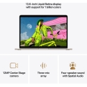 Apple MacBook Air 13" M5 10‑core CPU 8‑core GPU/16GB/512GB/Starlight/US-English - Z1L30005Y