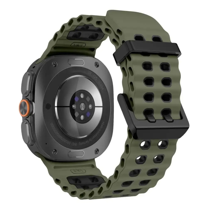 Tech-Protect IconBand Pro älykellon hihna Galaxy Watch Ultra 1/2 (47 mm) | vihreä/musta – 2