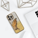 Tel Protect Butterfly Water maciņš telefonam iPhone 16 Plus zelta krāsā Tel Protect Butterfly Water maciņš telefonam iPhone 16 Plus zelta krāsā
