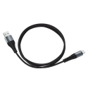 HOCO X38 andmeedastus- ja laadimiskaabel | USB-A kuni Micro USB | 12W | 1m | must HOCO X38 andmeedastus- ja laadimiskaabel | USB-A kuni Micro USB | 12W | 1m | must