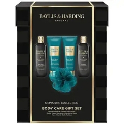 Набор для ухода за телом Baylis & Harding Signature Collection (черный перец и женьшень) - Подарочный бокс для мужчин (5 шт)