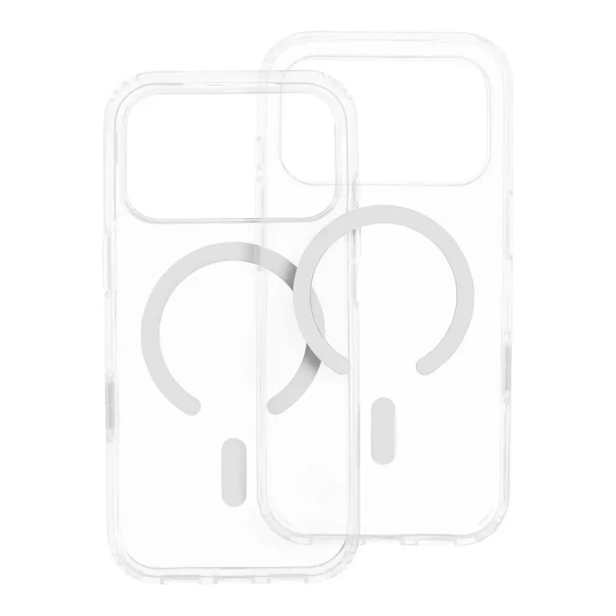 Forcell F-Protect Clear Hybrid Premium -puhelinsuojus MagSafe-tuen kanssa Samsung Galaxy S26:lle (S942) läpinäkyvä – 2