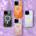 Flash Mag telefono dėklas su MagSafe palaikymu iPhone 13 rožinis Flash Mag telefono dėklas su MagSafe palaikymu iPhone 13 rožinis