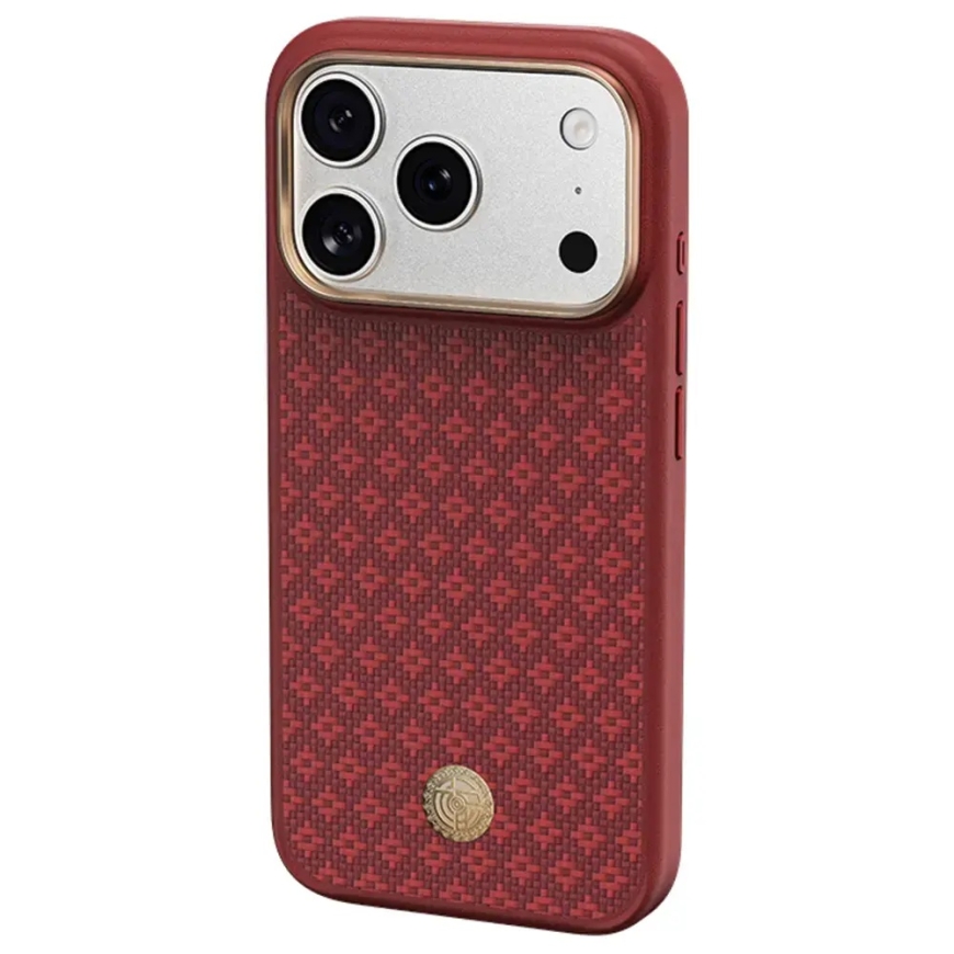 Benks Armor Pro ArmorGrid Kevlar Metal Frame 600D чехол для телефона iPhone 18 Pro Max | iPhone 17 Pro Max красный – 2